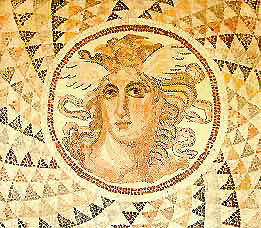 Medusa-Mosaik aus dem Piräus